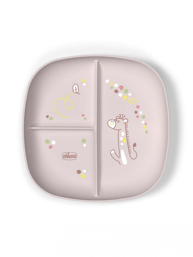 Chicco Prato Com Divis�rias 12 Meses + Rosa
