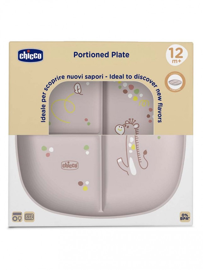 Chicco Prato Com Divis�rias 12 Meses + Rosa