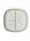 Chicco Plato con Separadores 12 Meses + Gris