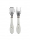 Chicco Talheres Inox Cinzento