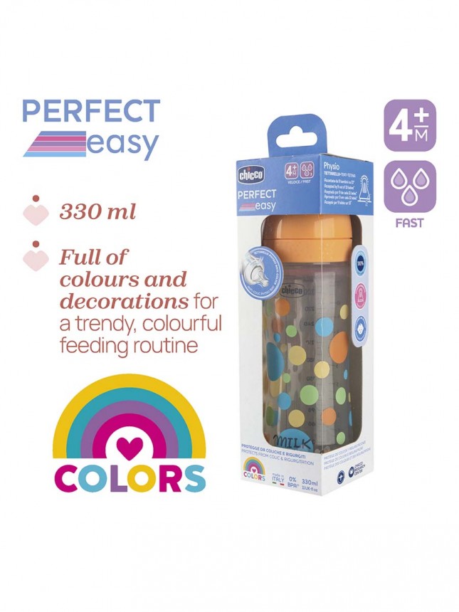 Chicco Biber�o Perfect Easy 330 ml Fluxo R�pido