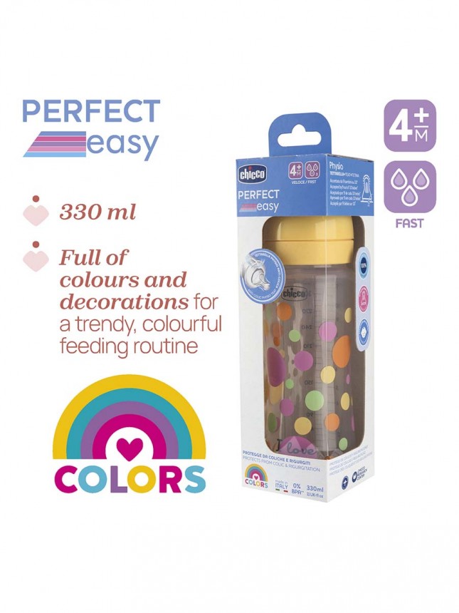 Chicco Biber�o Perfect Easy 330 ml Fluxo R�pido