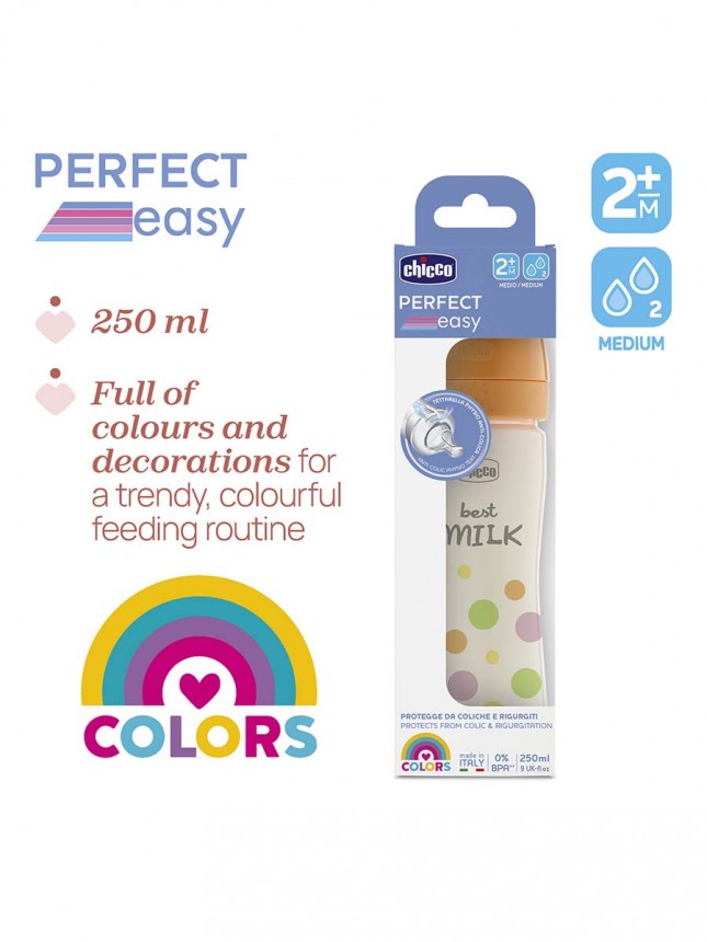 Chicco Biber�o Perfect Easy 250 ml Fluxo M�dio