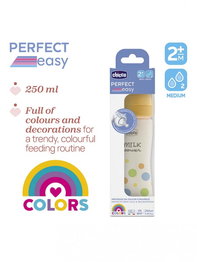 Chicco Biber�o Perfect Easy 250 ml Fluxo M�dio