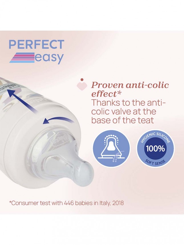 Chicco Biber�o Perfect Easy 250 ml Fluxo M�dio