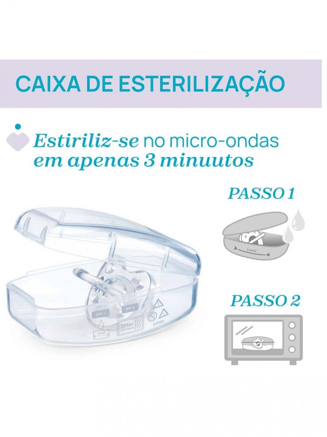 Chicco Physioforma Dual Soft 6 a 16 Meses Azul/Gris 2 Piezas