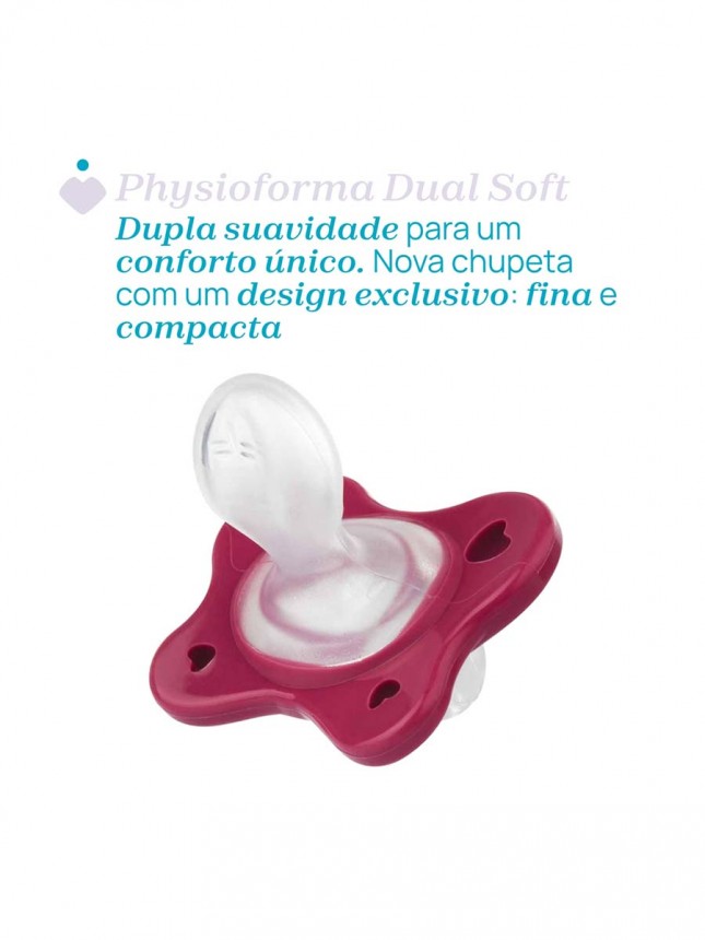 Chicco Physioforma� Dual Soft 6 a 16 Meses Azul/Cinzento 2 Pe�as