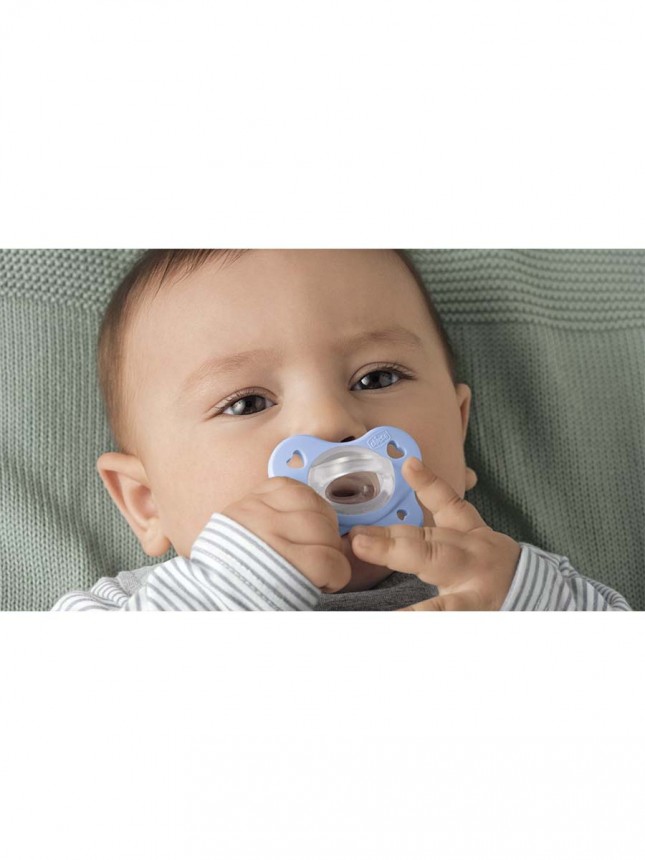 Chicco Physioforma Dual Soft 6 a 16 Meses Azul/Gris 2 Piezas