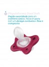 Chicco Chupeta Ph. Dual Soft Rosa 6 a 16 Meses 2 Unidades