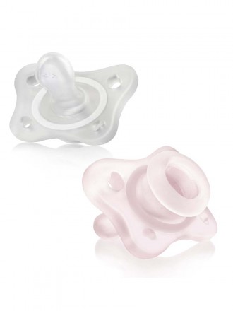 Chicco Chupeta Physioforma Mini Soft 0-2M 2Pcs