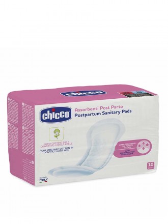 Chicco Pensos Higinicos Ps-Parto Em Algodo Orgnico
