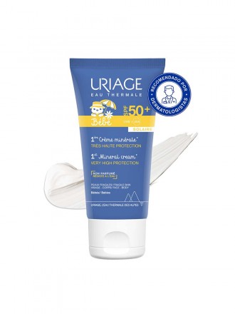 Uriage Beb Crema Solar Mineral SPF50+ 50ml