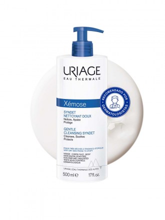 Uriage Xmose Syndet Gel de Limpeza Suave 500ml