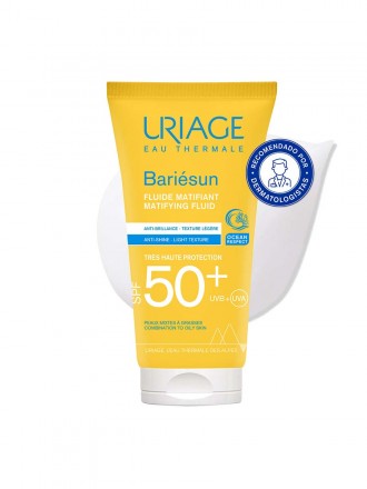 Uriage Bariesun Fluido Matificante Facial con SPF50+ 50ml