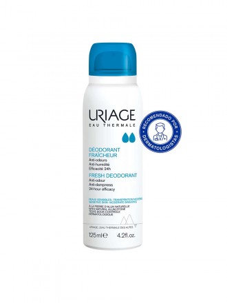 Uriage Deo Fraicheur Spray Pele Sensvel 125ml