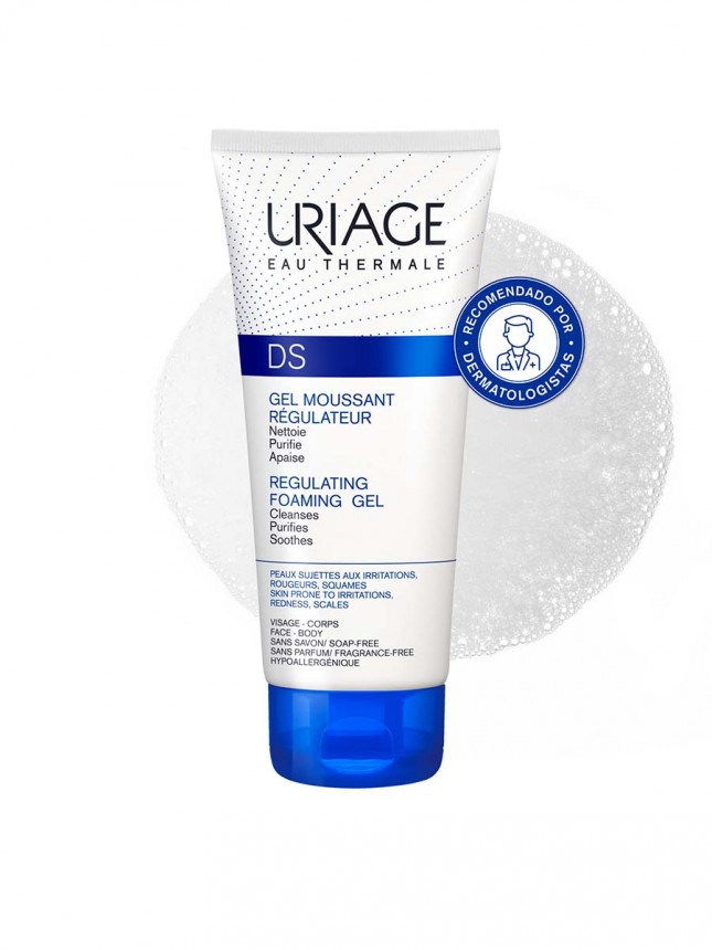 Uriage DS Gel Limpiador para Cuerpo y Cabello con Dermatitis Seborreica 150ml