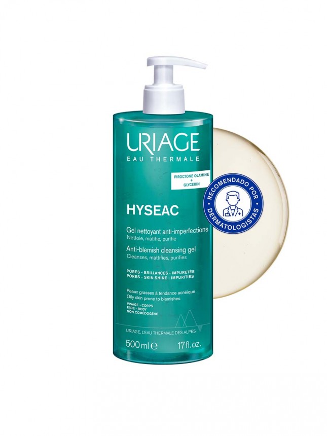 Uriage Hyseac Gel Limpiador Rostro y Cuerpo 500ml