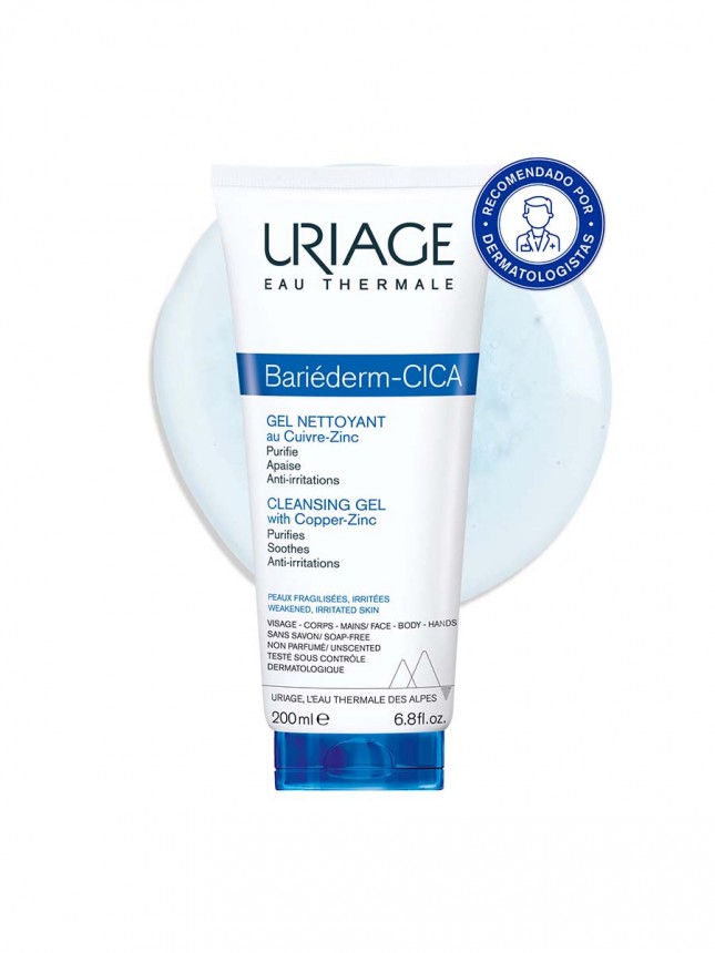 Uriage Bari�derm Cica Gel de Limpeza Calmante  200ml