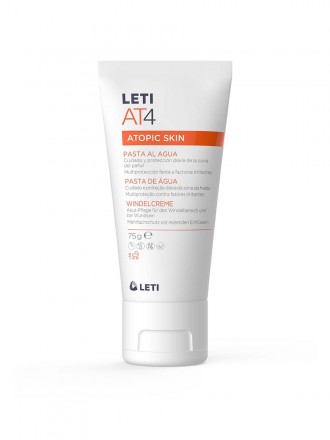 Crema de agua en pasta Leti AT4 75 g
