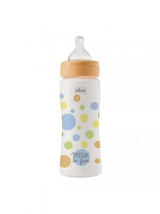 Chicco Biberão Perfect Easy Laranja 4m+ 330ml Chicco Biberão Perfect Easy Laranja 4m+ 330ml