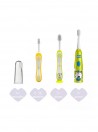 Chicco Escova De Dentes El�trica +3Anos Tigre Verde