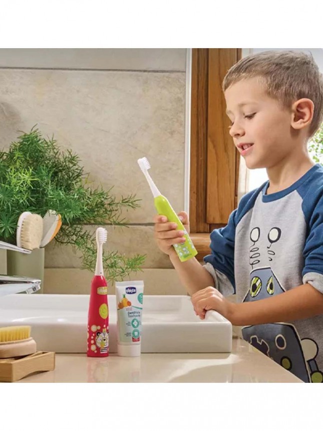 Cepillo de Dientes Elctrico Chicco +3 Aos Panda Rosa