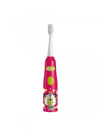 Cepillo de Dientes Elctrico Chicco +3 Aos Panda Rosa