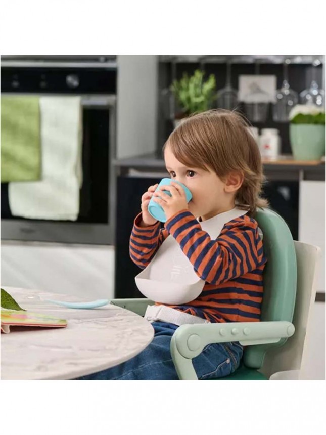 Chicco Mini Copo De Silicone Azul 6M+
