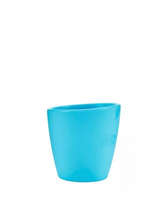 Chicco Mini Copo De Silicone Azul 6M+