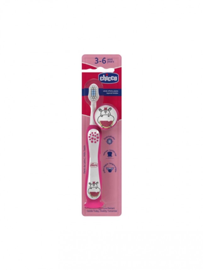 Chicco Escova Dentes 3-6a Hipoptamo