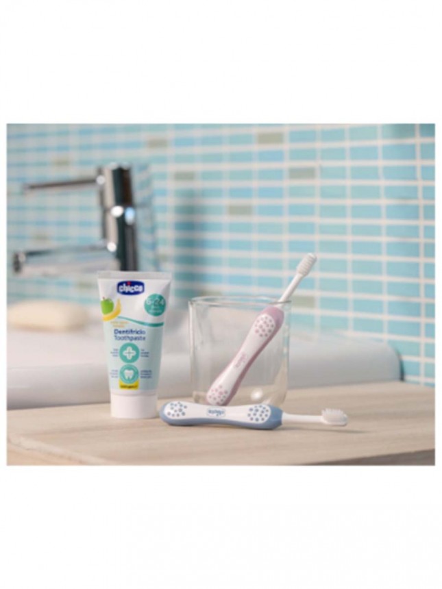 Chicco Escova Primeiros Dentes 6-36m Rosa