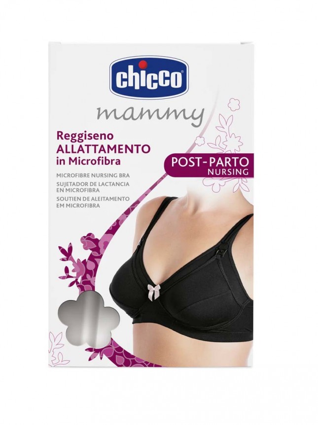 Chicco Soutien Amamenta��o Microfibra 5D Preto