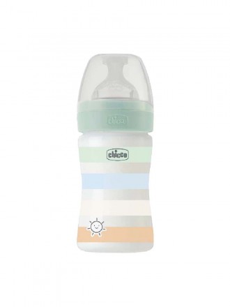 Chicco Well-Being Biberão Fluxo Normal 0m+ 150ml Verde Chicco Well-Being Biberão Fluxo Normal 0m+ 150ml Verde