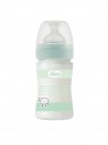 Chicco Well Being Biber�n de Vidrio Flujo Normal 0m+ 150ml Verde