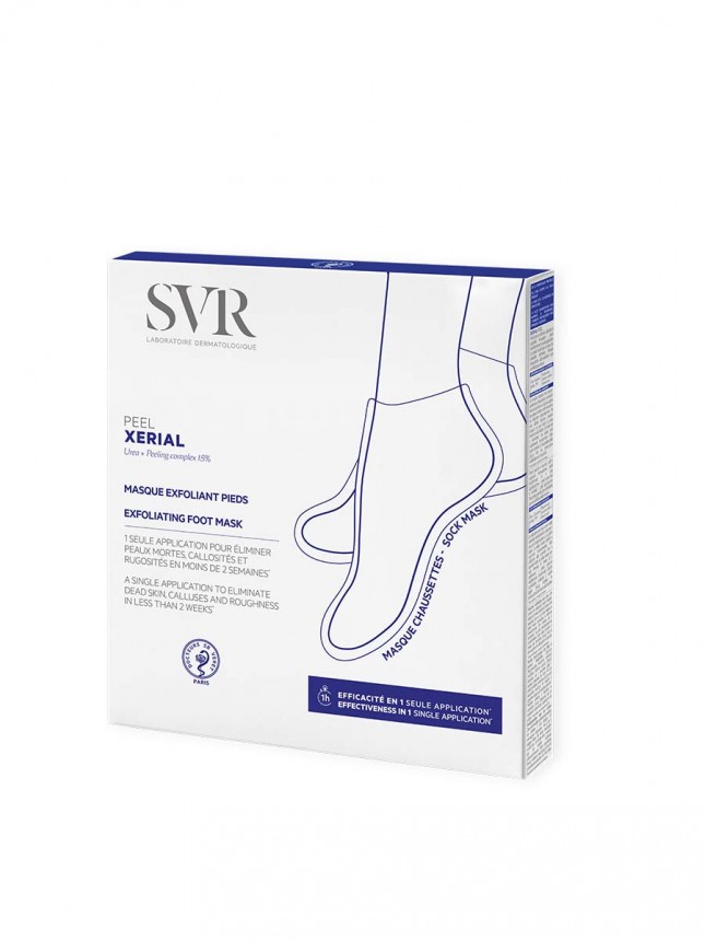 SVR Mascarilla exfoliante para pies Xerial Peel Calcetines (1 par)