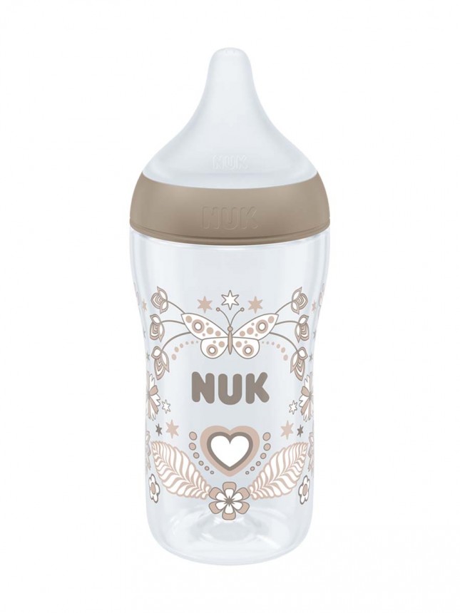 NUK Biber�o Perfect Match 260 ml cora��es