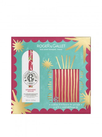 Agua perfumada Roger & Gallet Christmas Coffret Gingembre Rouge