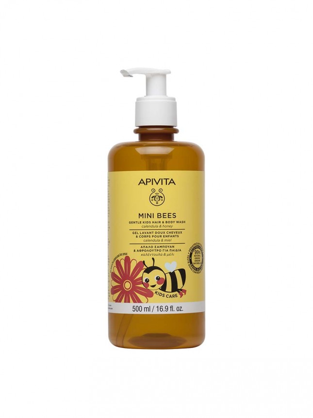Apivita Gentle Kids Cabello y Cuerpo 500ml