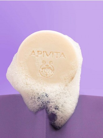 Apivita Espuma Desmaquillante Sólida Rostro y Ojos 80g Apivita Espuma Desmaquillante Sólida Rostro y Ojos 80g