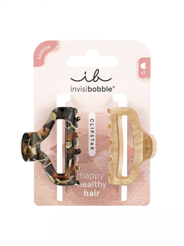 invisibobble Clipstar Golden Roar x2