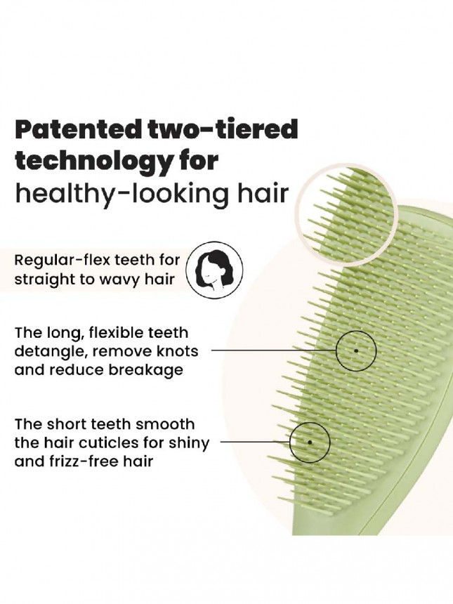 Tangle Teezer Escova Detangler Matte Olive Green