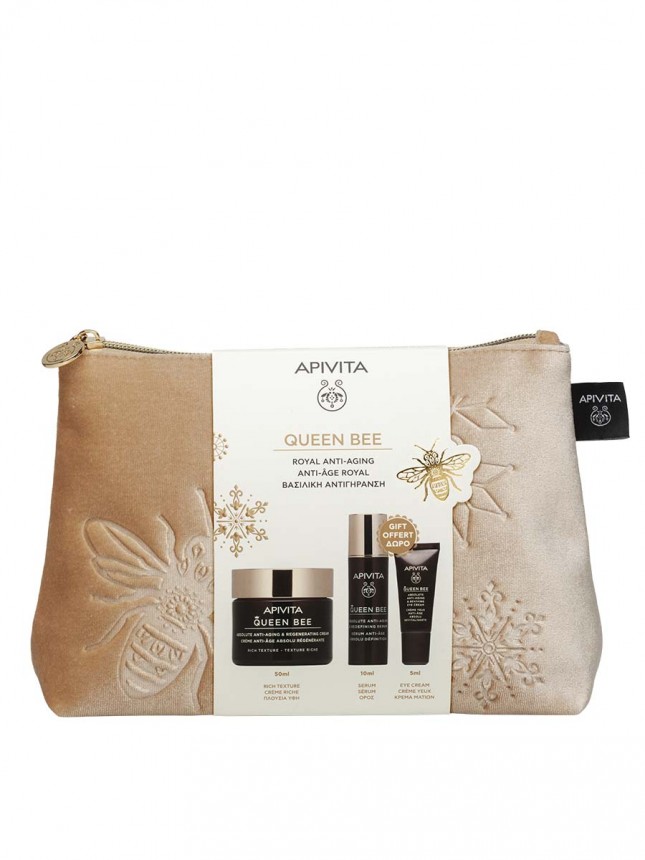 Apivita Queen Bee Coffret Crema Ligera