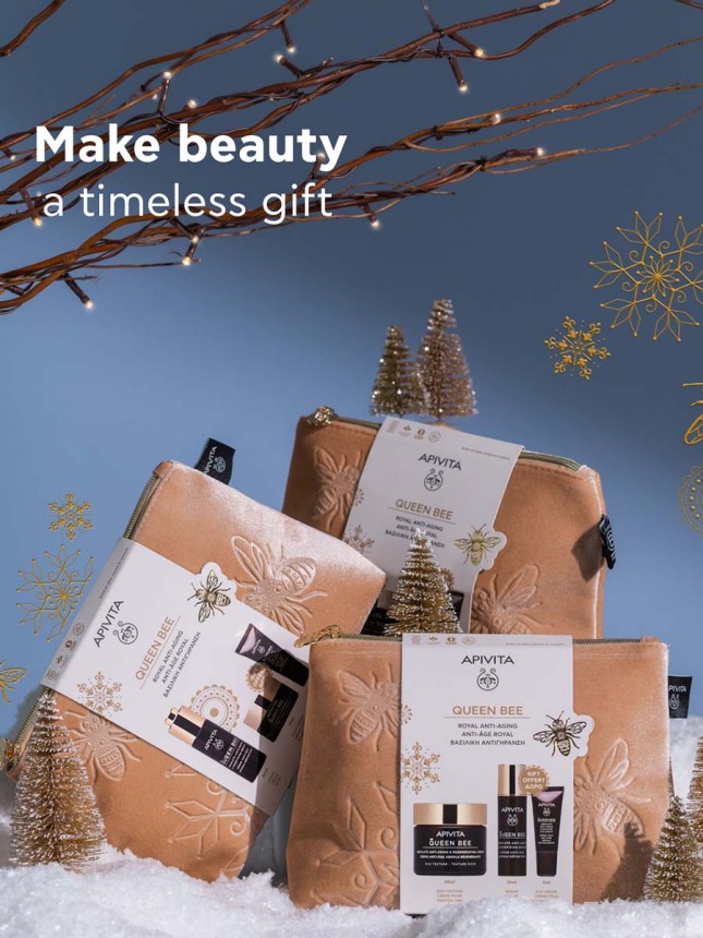 Apivita Queen Bee Coffret Crema Ligera