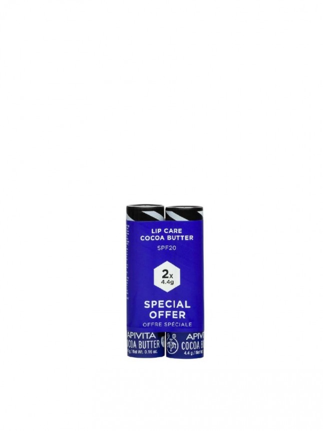 Apivita Lipcare Mantcacstickspf20 44X2