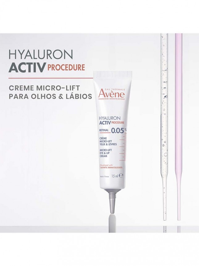 Avene Hyaluron Activ Procedure Creme de Olhos e lbios 15ml