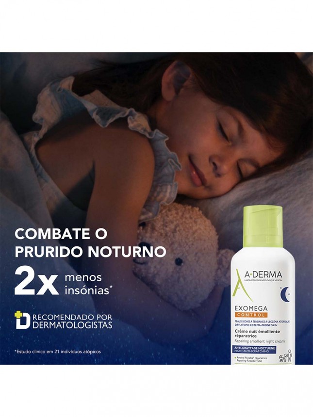 A-Derma Exomega Control Crema de Noche Emoliente 400ml