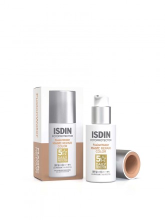 Isdin Fotoprotector Fusionwater Magic Repair Color SPF50 50ml