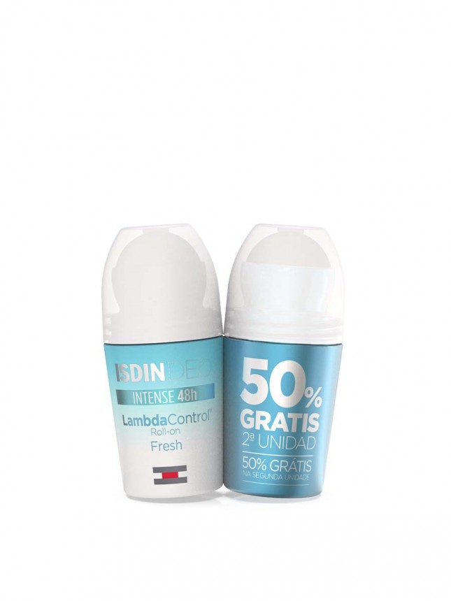 ISDIN Deo LAMBDA Fresh Roll 2 x 50 ml Pre�o Especial