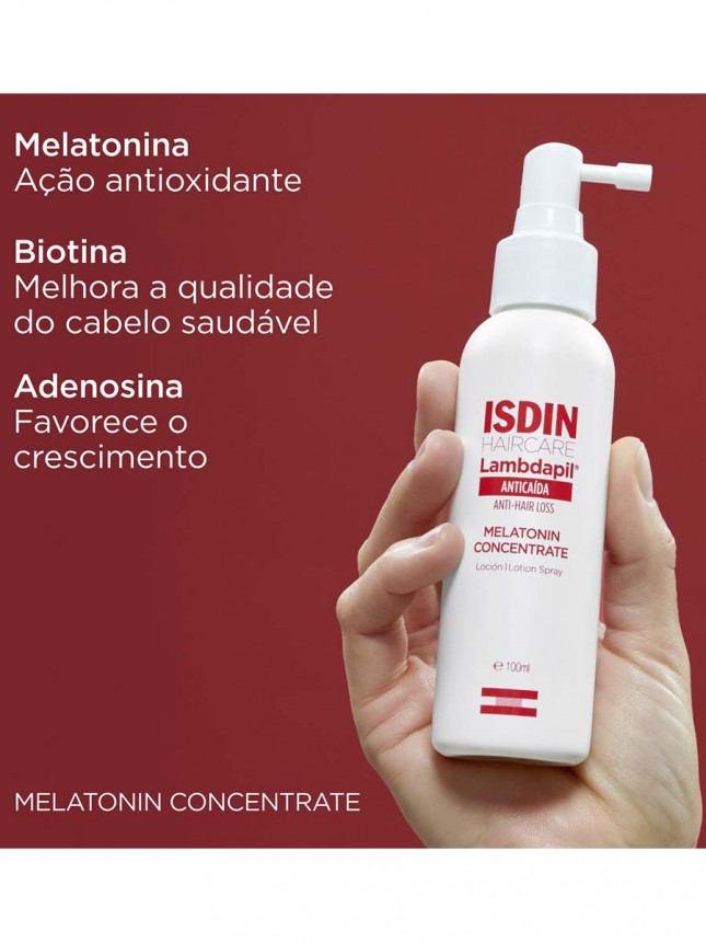 Isdin Lambdapil Antiqueda Melatonin Concentrate Lo��o Spray 100ml