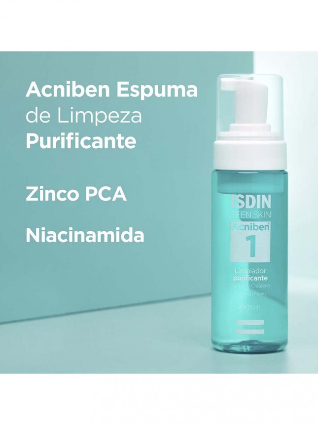 ISDIN Acniben Espuma Limpiadora Purificante 150ml